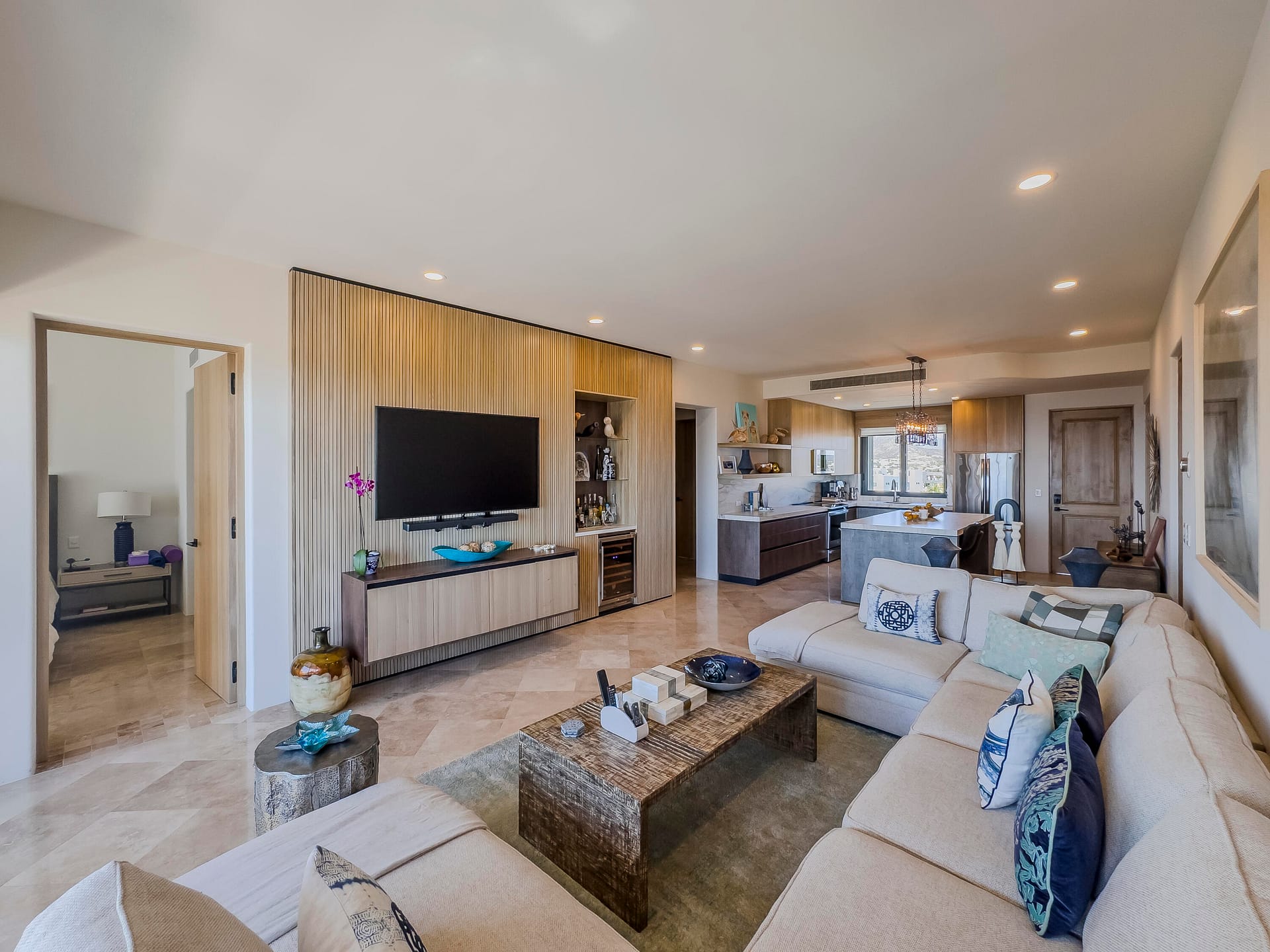 Penthouse residence offering an elevated Cabo lifestyle with beautifully executed upgrades and a spectacular panoramic ocean view of the Sea of Cortez stretching from the East Cape to Palmilla.The unit features three bedrooms and three fully remodeled bathrooms designed for comfort and privacy. Tasteful upgrades include high-end custom carpentry finishes and an upgraded kitchen with a large center island.A standout feature is the expansive private rooftop terrace, offering a large outdoor living space perfect for entertaining, and enjoying Cabo's sunsets.Residents enjoy resort-style amenities including 3 pools, jacuzzis, tennis court, gym, sauna, and an on-site restaurant. Ideally located within walking distance to the Art District of San Jose del Cabo and a short drive to the beach.