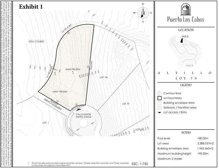 Puerto Los Cabos Lot, San Jose del Cabo, San Jose del Cabo, Baja California Sur – real estate San Jose Viejo cabo