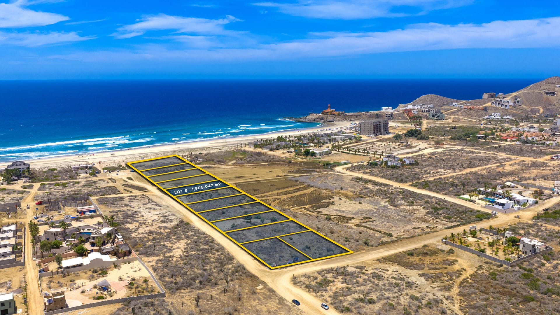 Beach Lot 8, Pacific, Baja California Sur – properties in CSL N-E of19:Genral cabo